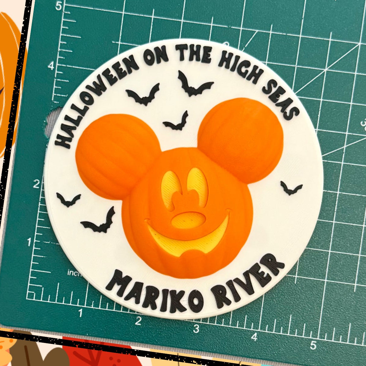 Halloween at Sea Magnet