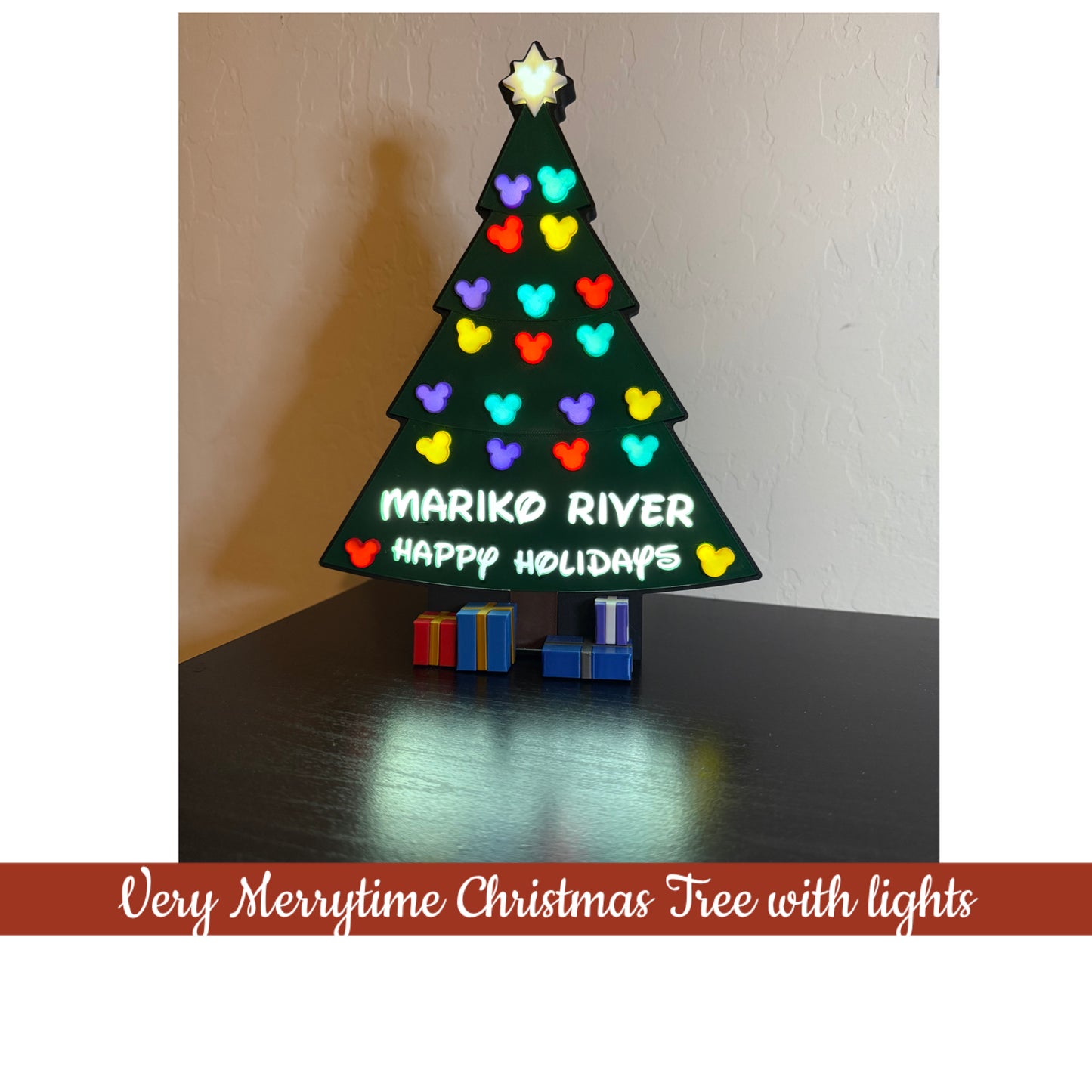 Christmas Tree: with LIGHTS