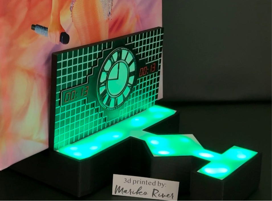 Display Stand with LIGHTS (for book, cd or vinyl)