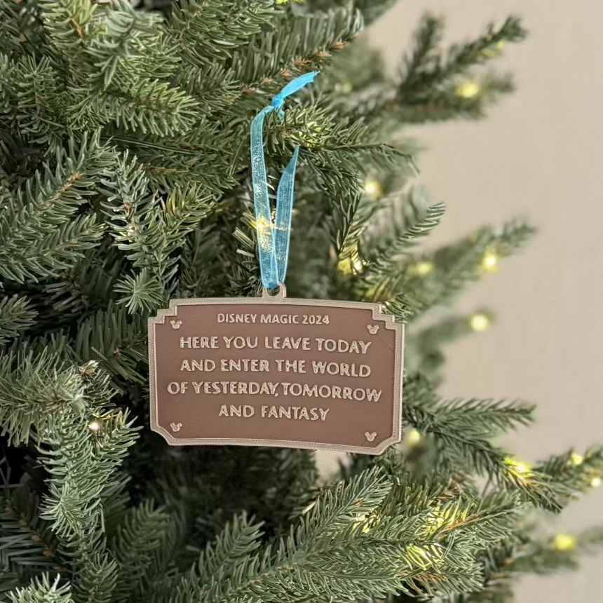 Here You Leave Today and Enter Disney