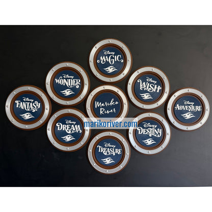 Cruise Porthole door decor