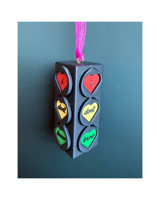 idk traffic light Ornament