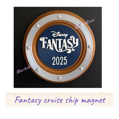 Cruise Porthole Magnet