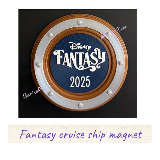 Cruise Porthole Door Magnet