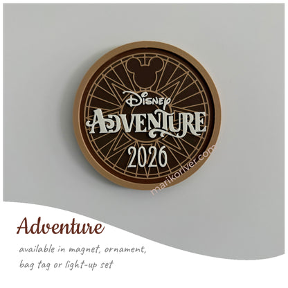 Adventure Cruise door decor