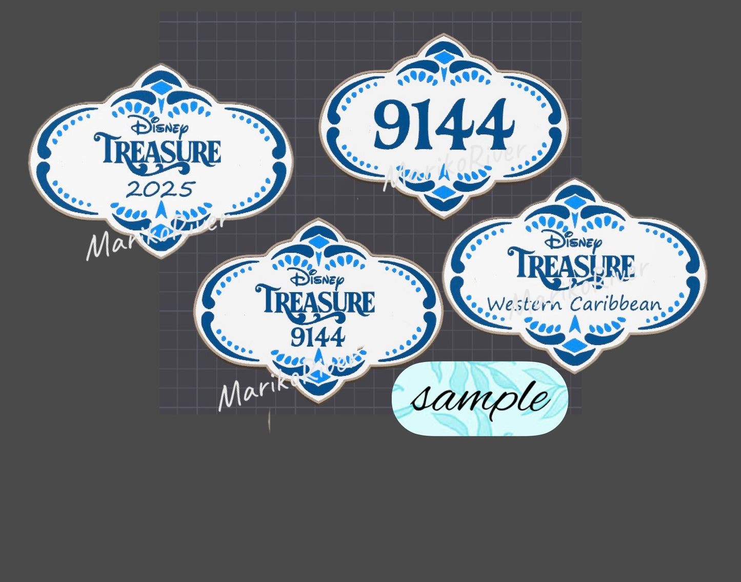 Treasure-inspired Magnet or Ornament