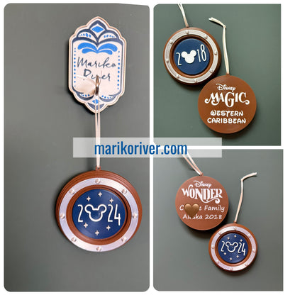 Cruise Porthole door decor