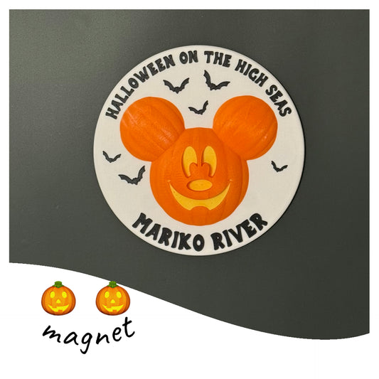 Halloween at Sea Magnet