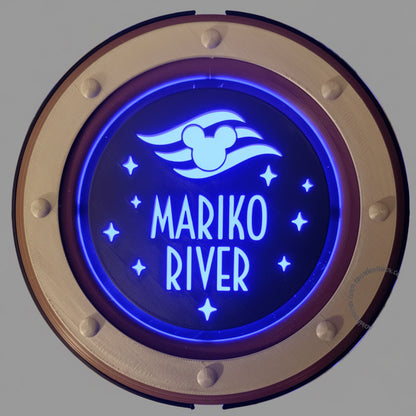 light-up Porthole magnet set