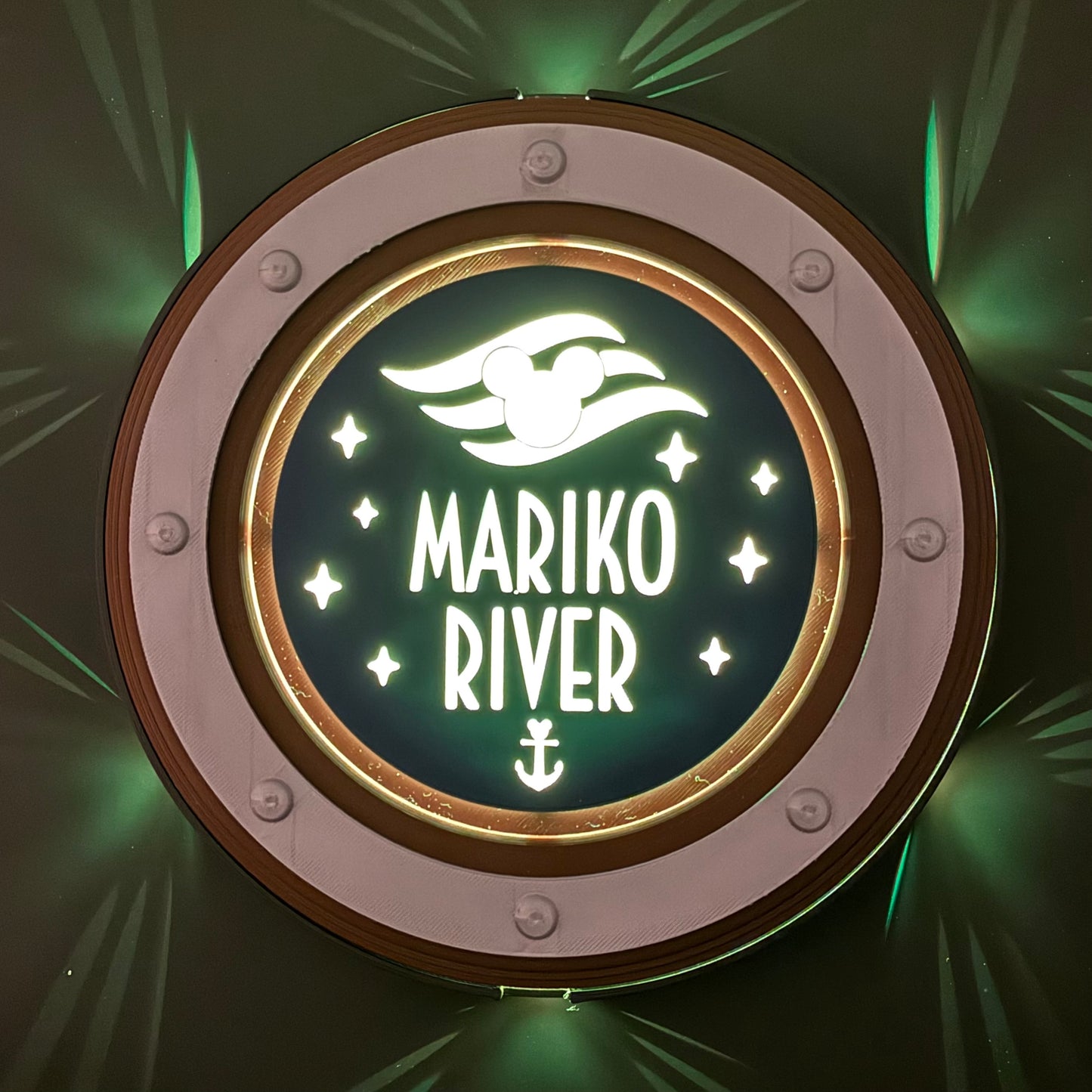 light-up Porthole magnet set